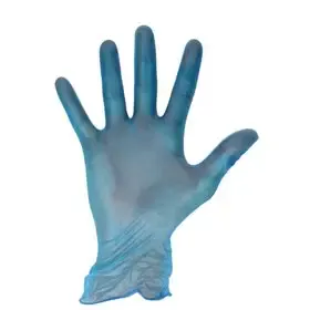 CMT Handschoenen Vinyl Poedervrij Blauw Maat S -Horecavoordeel.com-
