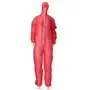 CMT Coverall PP Non Woven met Ritssluiting Rood Maat XXL -Horecavoordeel.com-