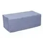 CMT Handdoekjes V-vouw Gerecycled 1 laags Blauw 25x23cm