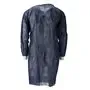 CMT Bezoekersjas PP Non Woven Lichtgewicht met Drukknopen Blauw Maat XL