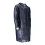 CMT Bezoekersjas PP Non Woven Lichtgewicht met Drukknopen Blauw Maat XL