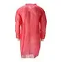 CMT Bezoekersjas PP Non Woven met Drukknopen Rood Maat XL