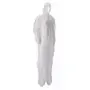 CMT Coverall PP Non Woven Lichtgewicht met Ritssluiting Wit Maat M