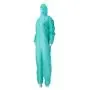 CMT Coverall PP Non Woven met Ritssluiting Groen Maat L