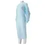 CMT Schort Geruwd CPE Lange Mouw met Duimgreep 30my Blauw 115x105-190cm