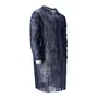 CMT Bezoekersjas PP Non Woven Lichtgewicht met Drukknopen Blauw Maat XL