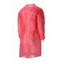 CMT Bezoekersjas PP Non Woven met Drukknopen Rood Maat XL