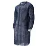 CMT Bezoekersjas PP Non Woven 40gr met Klittenband Blauw Maat XL