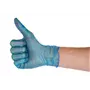CMT Handschoenen Vinyl Poedervrij Blauw Maat XL