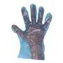 CMT Handschoenen Geruwd PE 25my Blauw One size