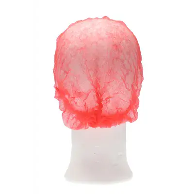 CMT Haarnet - Clip Cap PP Non Woven Rood Maat XL 58cm