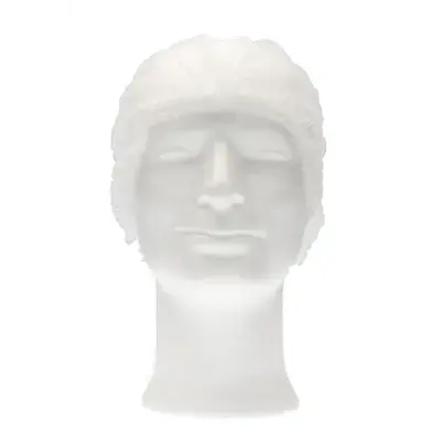 CMT Hair Net - Clip Cap PP Non Woven White Size M 50cm -Horecavoordeel.com-