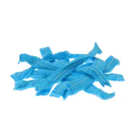 CMT Haarnet - Clip Cap PP Non Woven Blauw Maat M 50cm