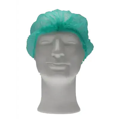 CMT Haarnet - Clip Cap PP Non Woven Groen Maat XL 58cm -Horecavoordeel.com-