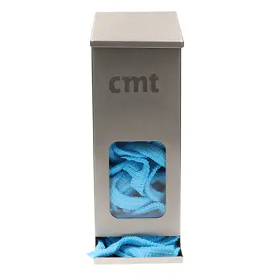 CMT Haarnet - Clip Cap PP Non Woven Detecteerbaar Blauw Maat L 53cm