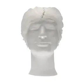 CMT Haarnet - Clip Cap PP Non Woven Detecteerbaar Wit Maat L 53cm -Horecavoordeel.com-