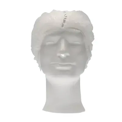 CMT Haarnet - Clip Cap PP Non Woven Detecteerbaar Wit Maat L 53cm -Horecavoordeel.com-