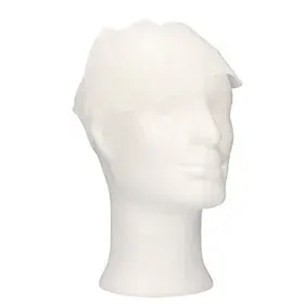 CMT Pet Met Klep - Peak Cap PP Non Woven Wit