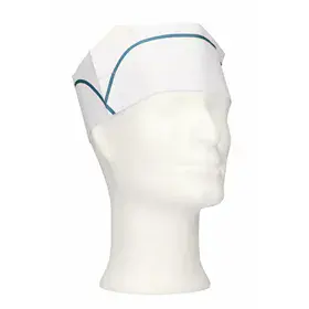 CMT Fourage Muts Papier Wit-Blauw One size