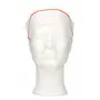 CMT Fourage Muts Papier Wit-Rood One size