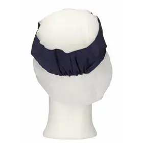 CMT Pet met Klep en Haaropvang Donkerblauw Maat XL