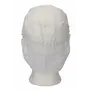 CMT Pet met Klep en Haaropvang Polyester Katoen Kroon Wit Maat XL