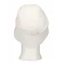 CMT Pet met Klep en Haaropvang Polyester Katoen Wit Maat L