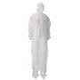CMT Coverall PP Non Woven Lichtgewicht met Ritssluiting Wit Maat M -Horecavoordeel.com-