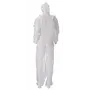 CMT Coverall PP Non Woven Lichtgewicht met Ritssluiting Wit Maat M
