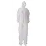 CMT Coverall PP Non Woven Lichtgewicht met Ritssluiting Wit Maat XXXL -Horecavoordeel.com-