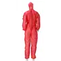 CMT Coverall PP Non Woven met Ritssluiting Rood Maat XXL