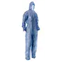 CMT Coverall Non Woven met PE Coating en Ritssluiting Blauw Maat L
