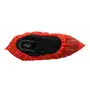 CMT Schoenovertrek Geruwd PE 40my Rood Maat 36-42