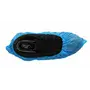 CMT Schoenovertrek Geruwd CPE 75my Blauw Maat 36-46