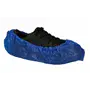 CMT Schoenovertrek Geruwd CPE 130my Blauw Maat 36-46