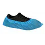 CMT Schoenovertrek Geruwd CPE 40my Blauw Maat 36-42
