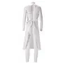 CMT Apron Roughened PE 30my White 165x80cm