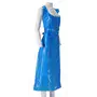 CMT Schort Geruwd PE 60my Blauw 130x80cm