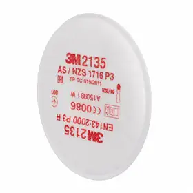 3M 2135 P3 Stoffilter Bajonet - Voor 6000/7000 Maskers