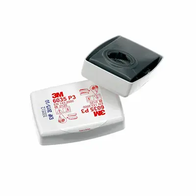 3M 6035 P3 Stoffilter Bajonet - Voor 6000/7000 Maskers