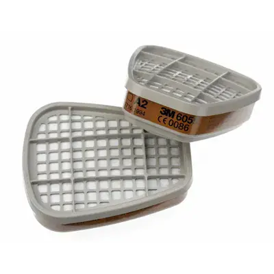 3M 6055 A2 Gas- en Dampfilter - Voor Organische Dampbescherming