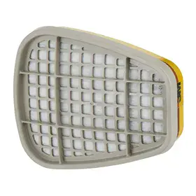 3M 6075 Gas- en Dampfilter A1 + Formaldehyde - Voor 6000/7000 Serie Maskers