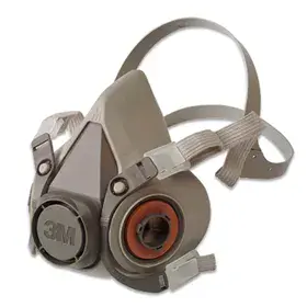 3M 6100 Halfgelaatsmasker Lichtgewicht Elastomeer - Maat S