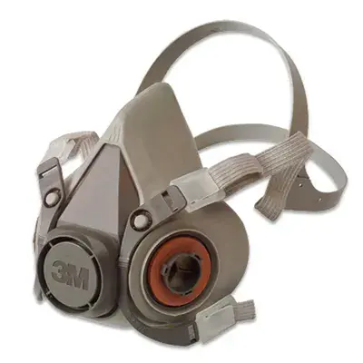3M 6100 Halfgelaatsmasker Lichtgewicht Elastomeer - Maat S