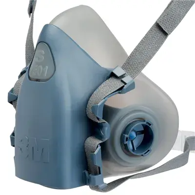 3M 7503 Halfgelaatsmasker Comfort Siliconen - Maat L