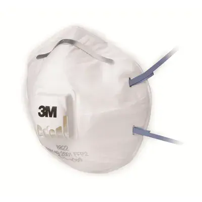 3M 8322 FFP2 Stofmasker met Ventiel - Cushion-Fit
