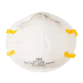 3M 8710 FFP1 Stofmasker Zonder Ventiel - Bolle Vorm