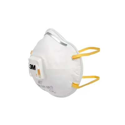 3M 8812 FFP1 Stofmasker met Ventiel - Bolle Vorm