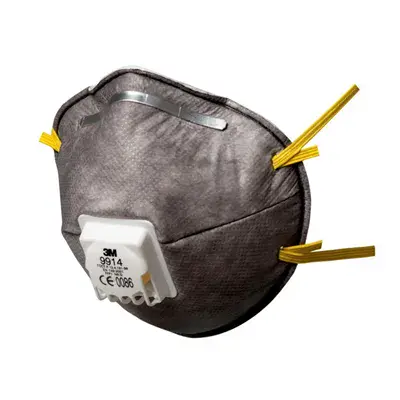 3M 9914SP Stofmasker FFP1 tegen Hinderlijke Geuren - Met Ventiel