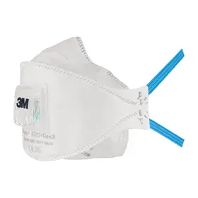 3M Aura 9322+ Gen3 FFP2 Masker met Ventiel - 3-Paneel Design
